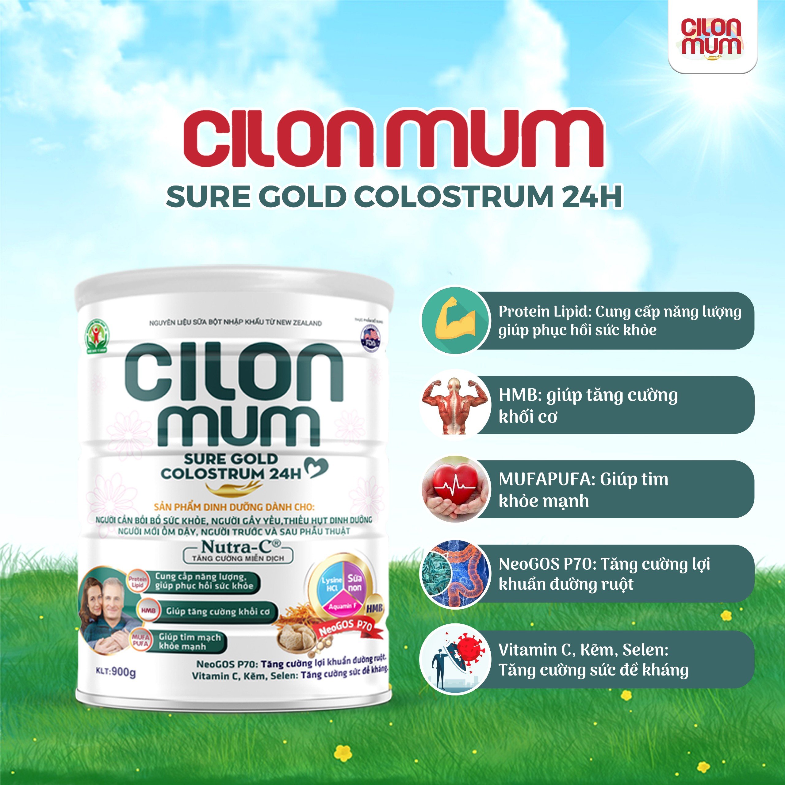 Cilonmum Sure Gold Colostrum 24h