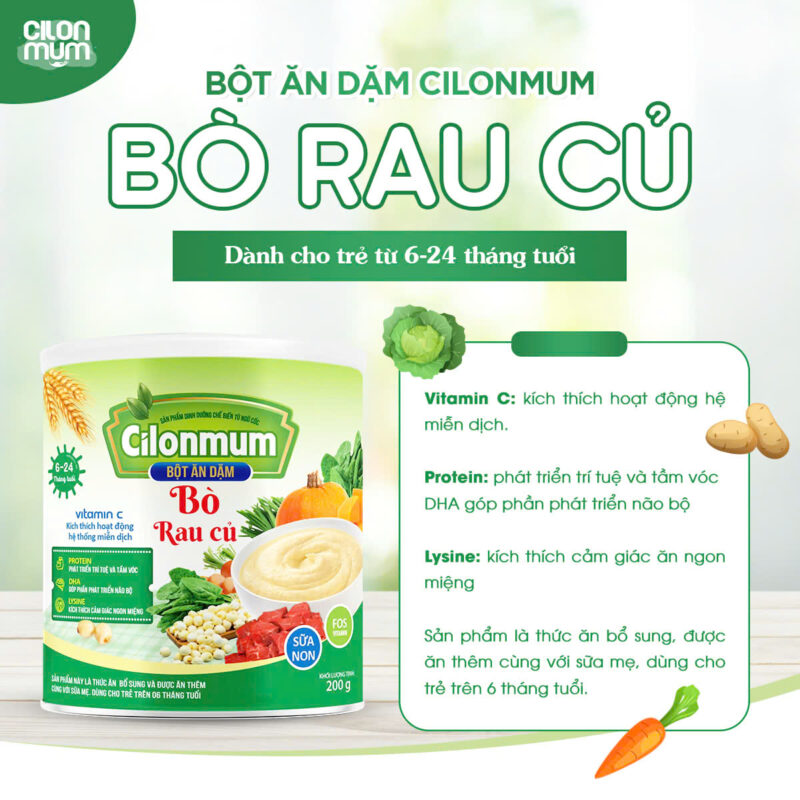 Bột Ăn Dặm Cilonmum