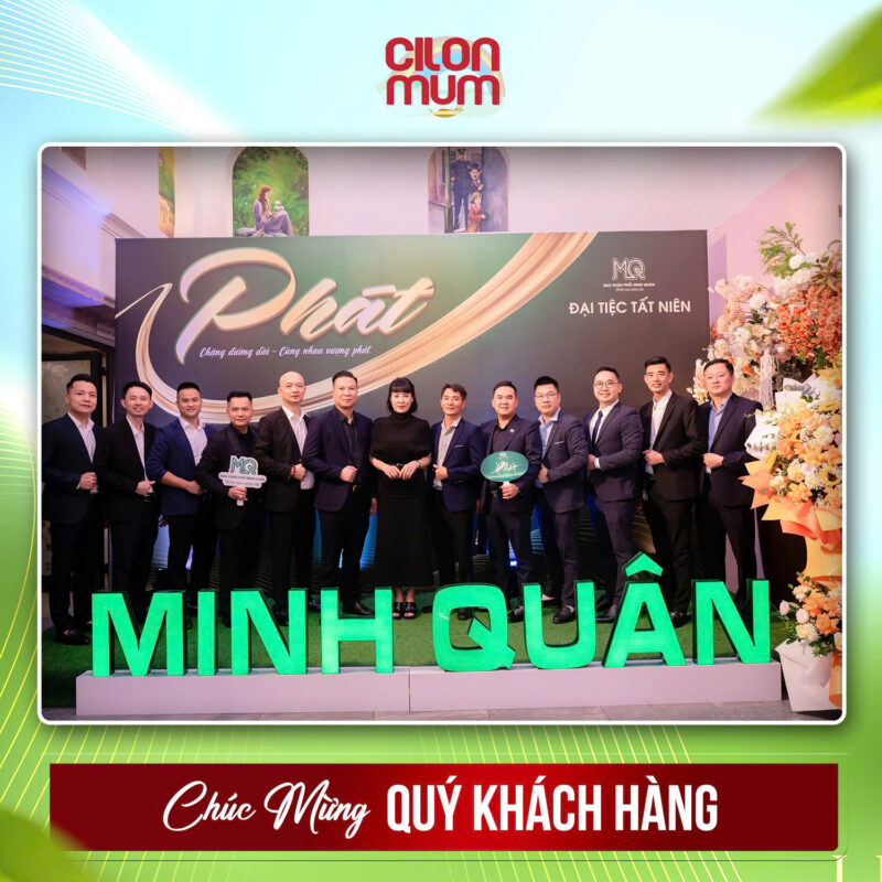 NPP MINH QUÂN BẮC NINH VINH DANH KHÁCH HÀNG KIM CƯƠNG